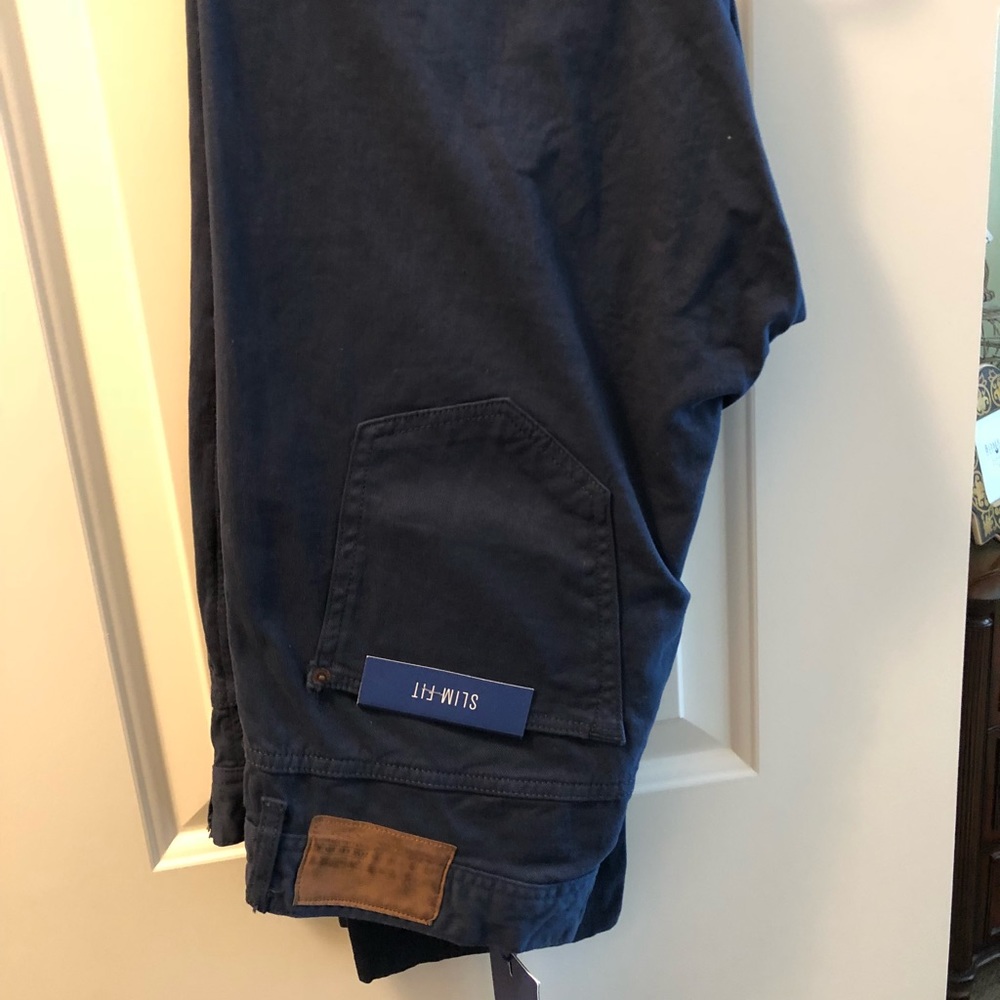 Zara Slim Fit 1975 Pants! Size 32 Blue